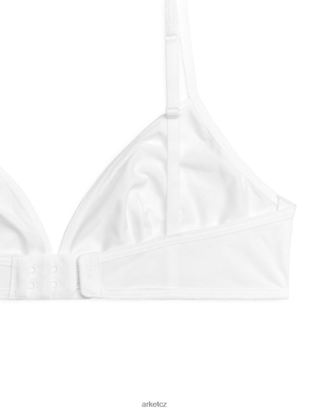 ženy ARKET bavlněná měkká podprsenka oblečení bílý J8R2D552