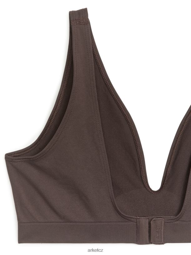 ženy ARKET bezešvá měkká podprsenka oblečení hnědý J8R2D542