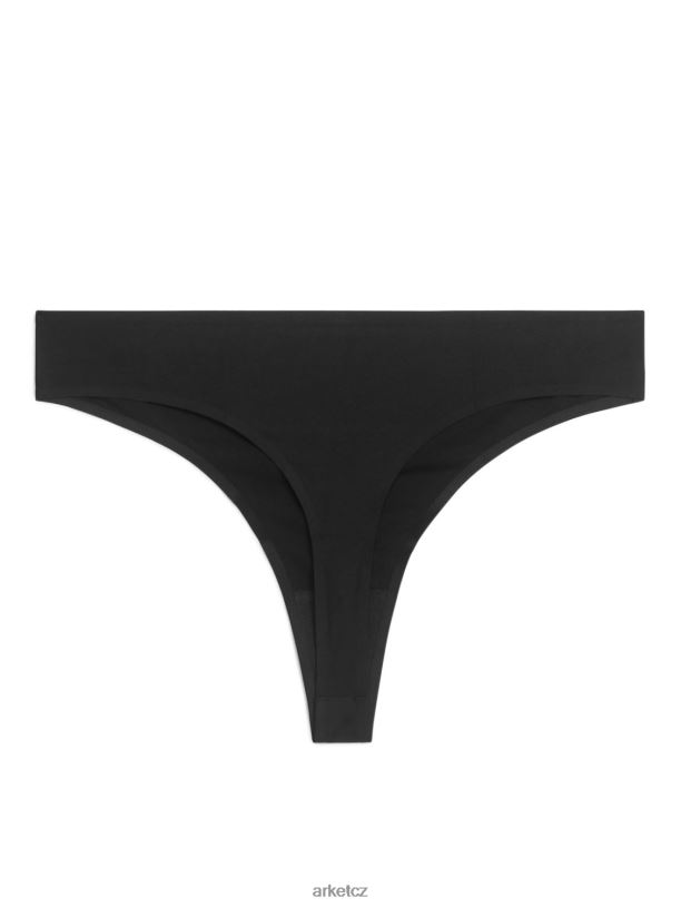 ženy ARKET bezešvá tanga oblečení Černá J8R2D543