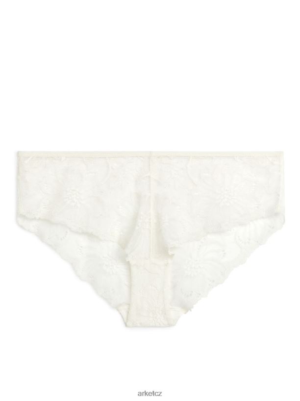 ženy ARKET krajkové bokovky oblečení špinavě bílé J8R2D554