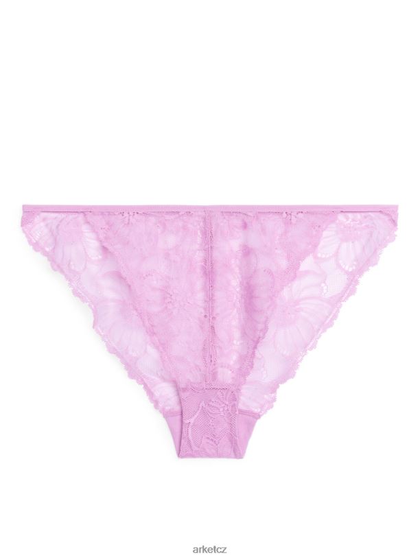 ženy ARKET krajková tanga oblečení růžový J8R2D550