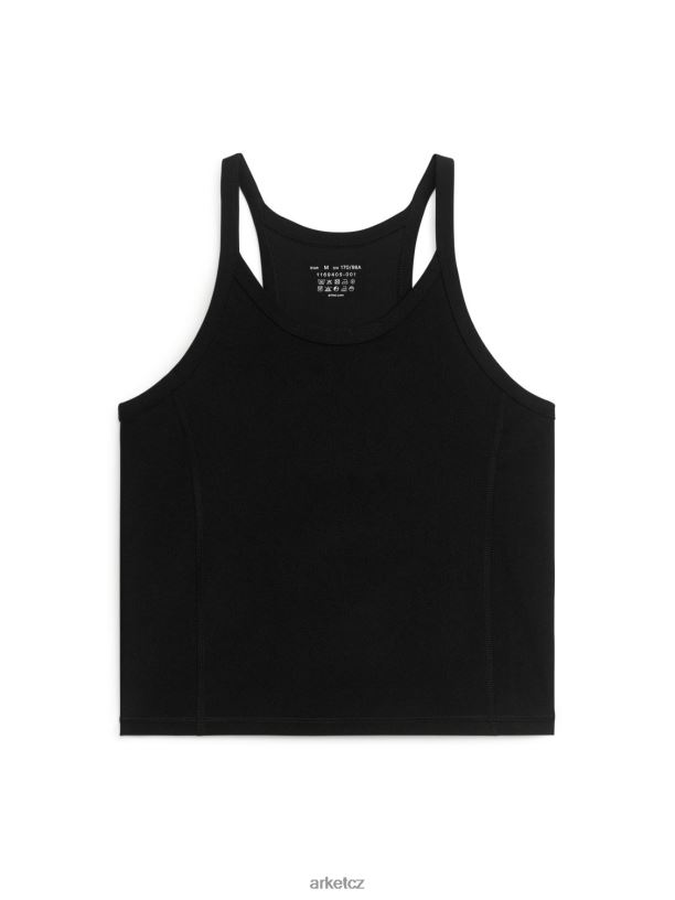 ženy ARKET tílko oblečení Černá J8R2D315