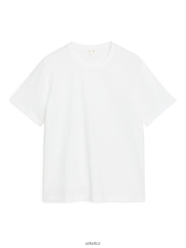 ženy ARKET těžké tričko oblečení bílý J8R2D995