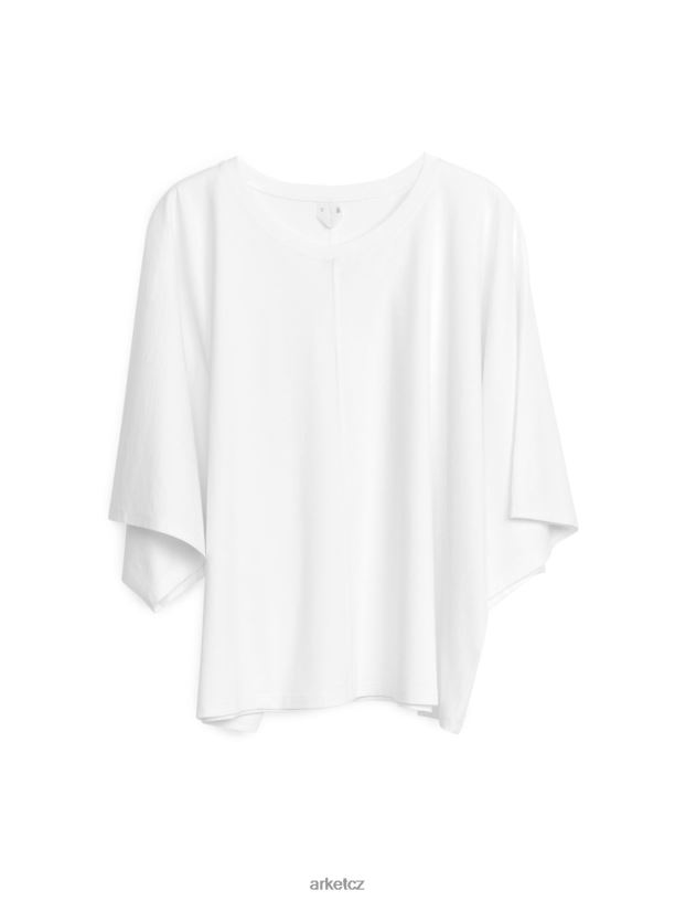 ženy ARKET uvolněné tričko oblečení bílý J8R2D297