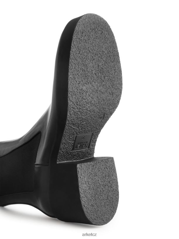 ženy ARKET chelsea boots na podpatku obuv Černá J8R2D737