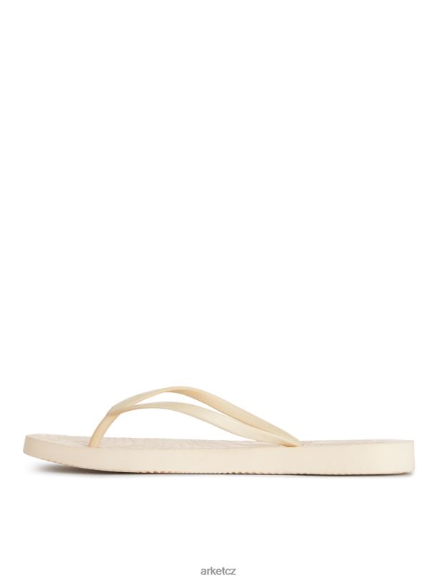 ženy ARKET pražce zúžené žabky obuv vaječný koňak J8R2D708