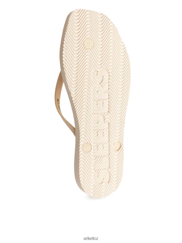 ženy ARKET pražce zúžené žabky obuv vaječný koňak J8R2D708