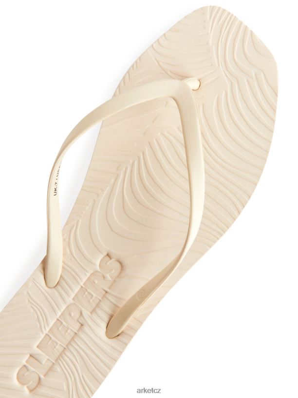 ženy ARKET pražce zúžené žabky obuv vaječný koňak J8R2D708