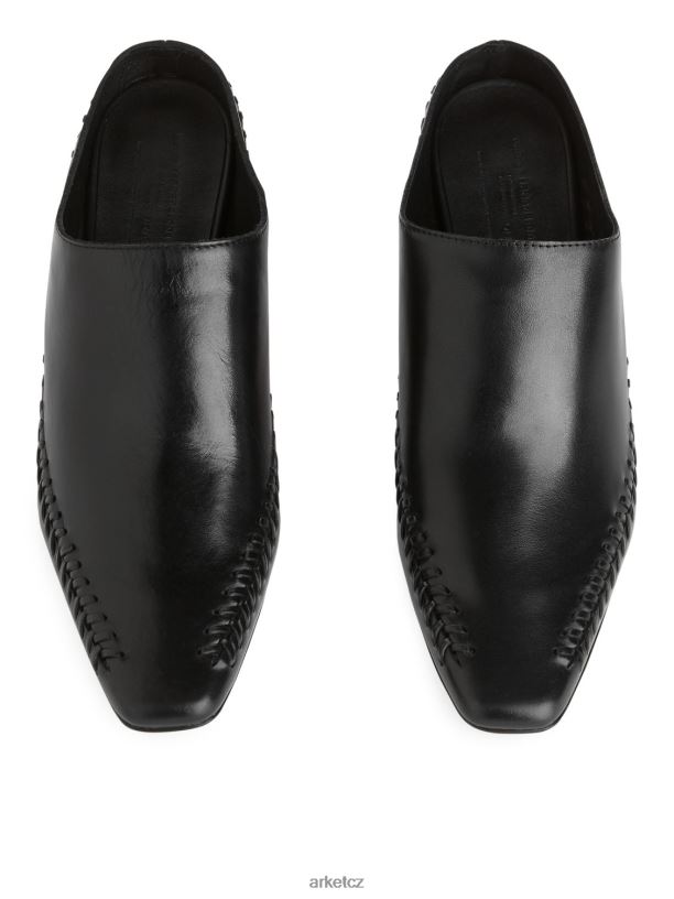 ženy ARKET kotěcí pata mezci obuv Černá J8R2D687