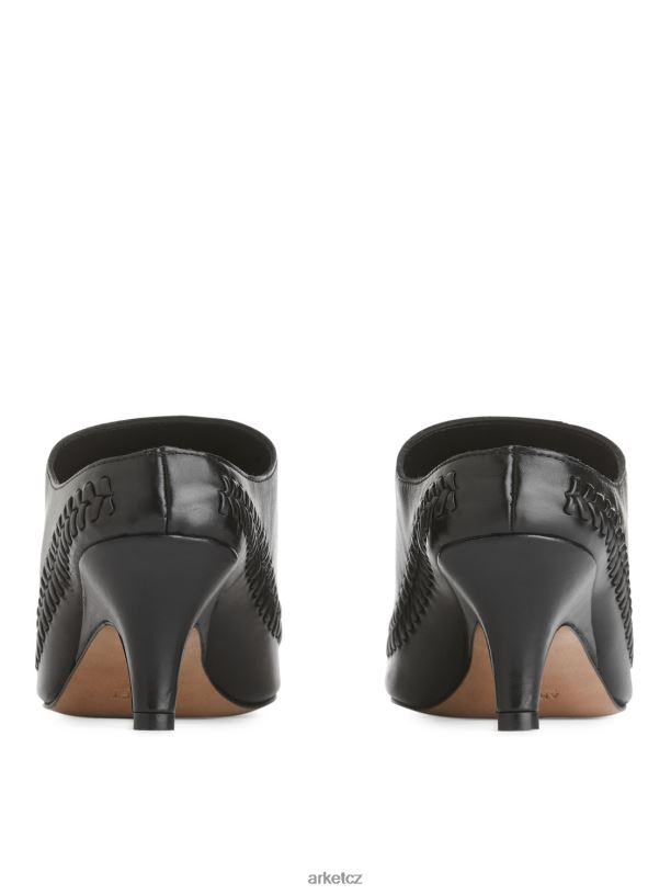 ženy ARKET kotěcí pata mezci obuv Černá J8R2D687