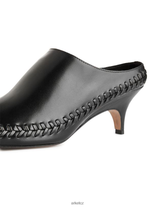 ženy ARKET kotěcí pata mezci obuv Černá J8R2D687