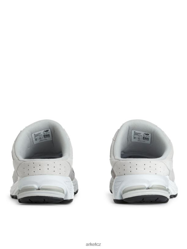 ženy ARKET nová váha 2002r muly obuv šedá/krtek/bílá J8R2D671