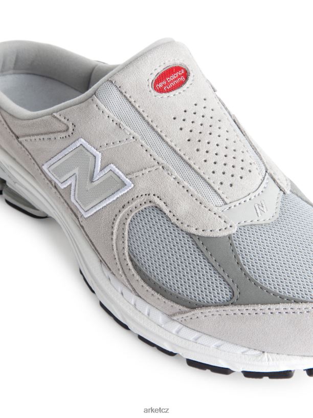 ženy ARKET nová váha 2002r muly obuv šedá/krtek/bílá J8R2D671