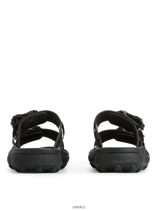 ženy ARKET merrell hut ultra wrap sandály obuv Černá J8R2D665