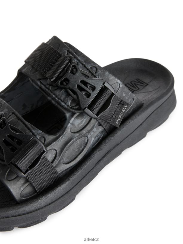 ženy ARKET merrell hut ultra wrap sandály obuv Černá J8R2D665