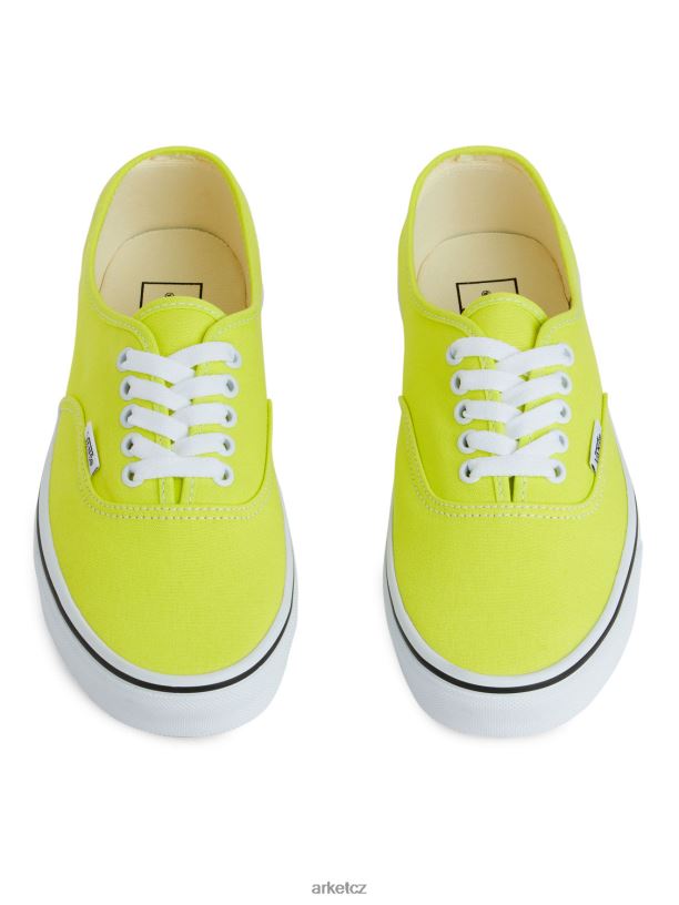ženy ARKET Vans autentické trenéry obuv světle žlutá J8R2D663