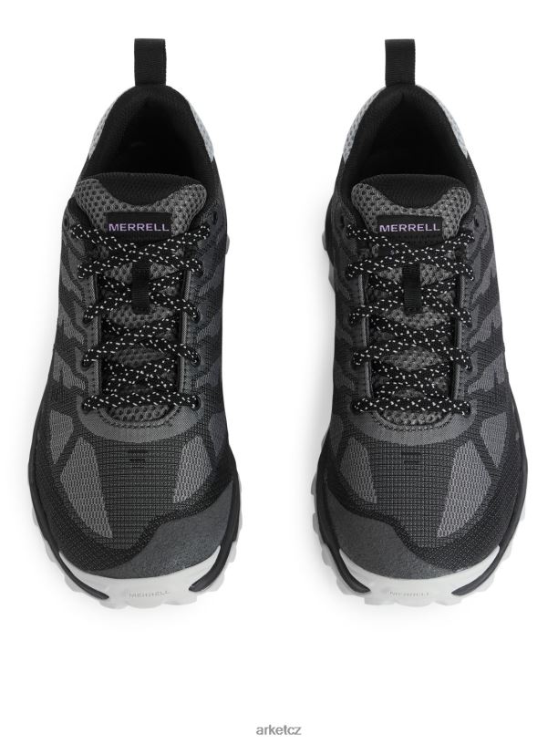 ženy ARKET merrell moab rychlostní eko trenažéry obuv šedá/černá J8R2D666
