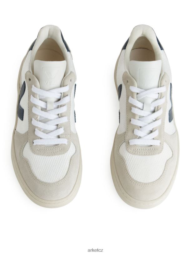 ženy ARKET trenéry veja v-10 obuv bílá/modrá J8R2D679