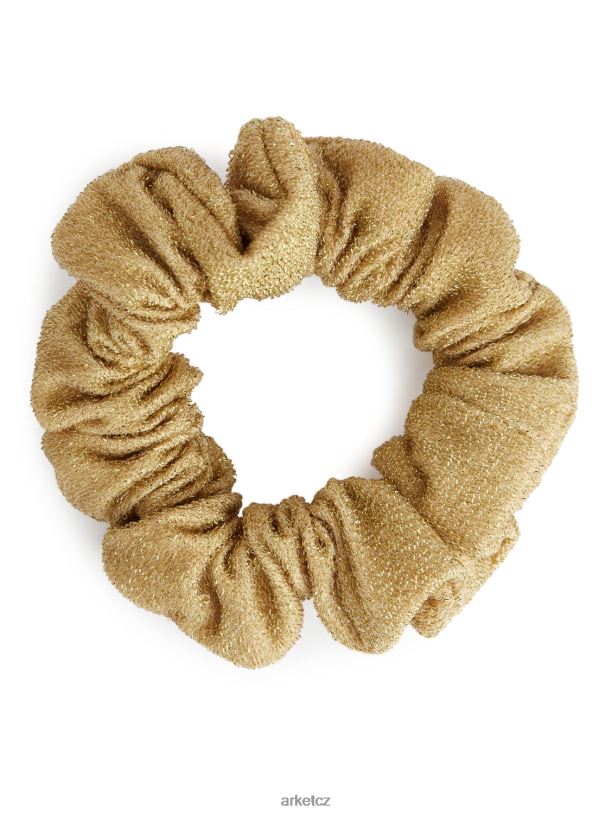 ženy ARKET kovová scrunchie Příslušenství zlato J8R2D862
