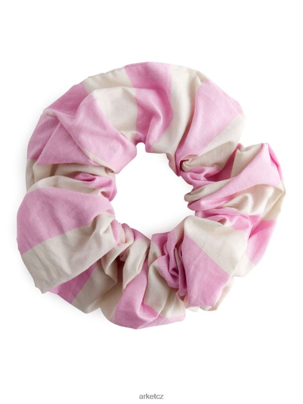 ženy ARKET směs bavlněného prádla Příslušenství růžová/bílá J8R2D856