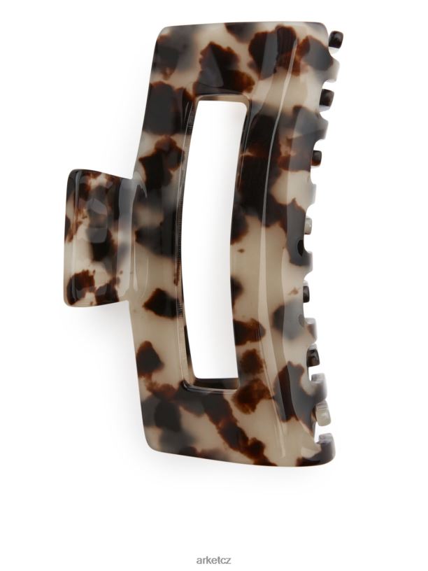 ženy ARKET velký dráp do vlasů Příslušenství béžová/hnědá J8R2D847