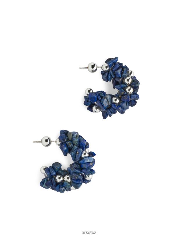 ženy ARKET drahokamové obruče Příslušenství modrý J8R2D777