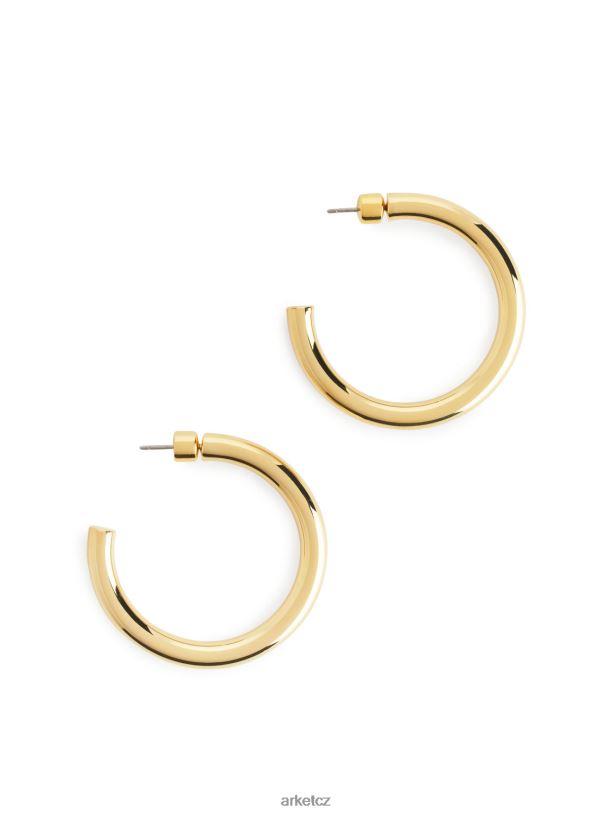 ženy ARKET pozlacené obruče Příslušenství zlato J8R2D803